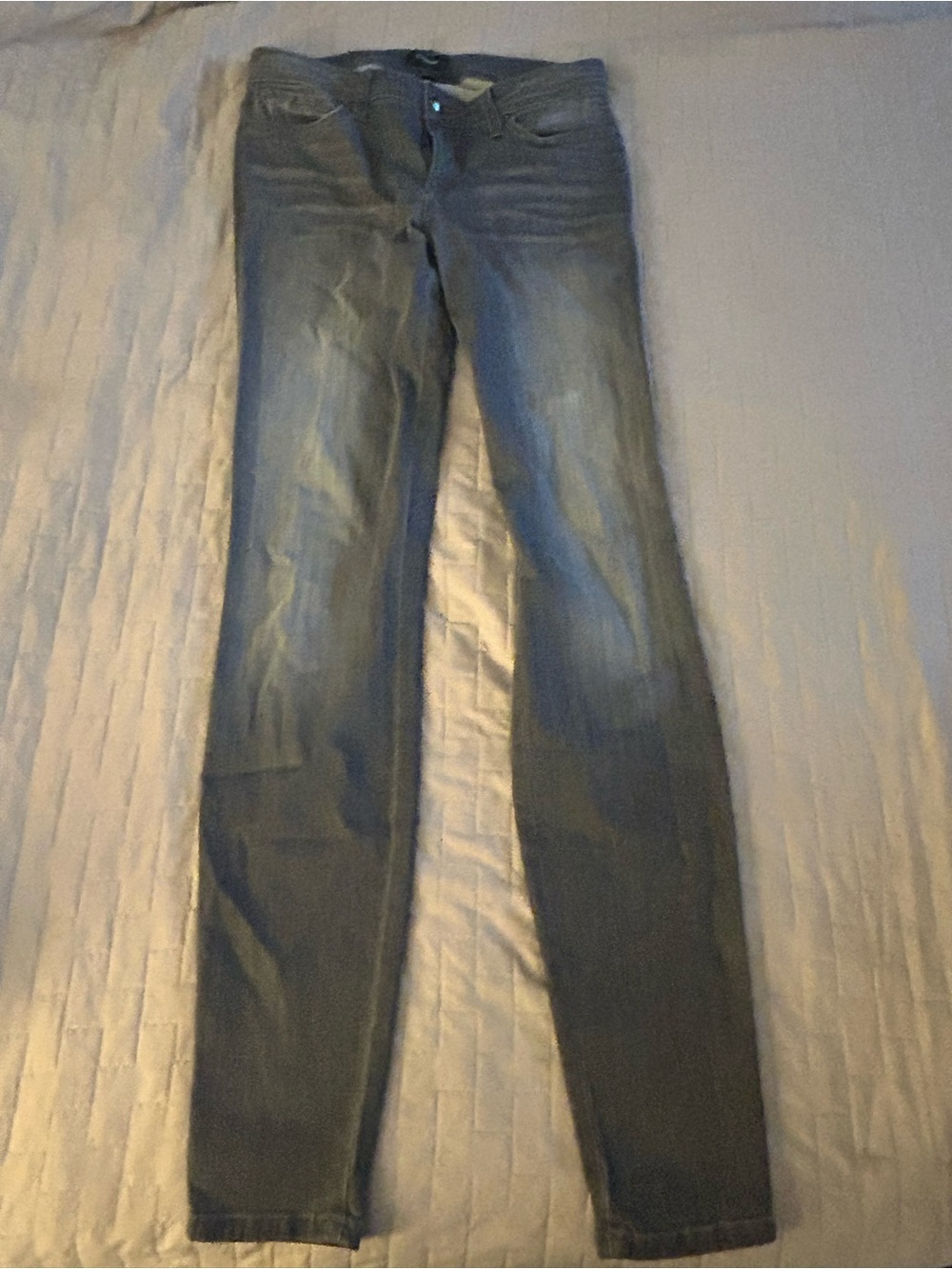 Women’s Dark Grey Slim Straight Jeans